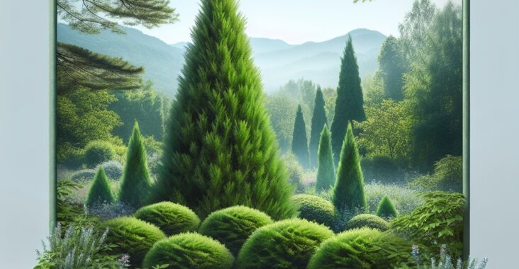Thuja brabant - eine Pflanze mit geringem Platzbedarf